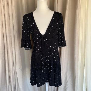 Free People polka dot dress
